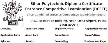 BCECEB - Apply for Bihar Polytechnic DCECE-2019