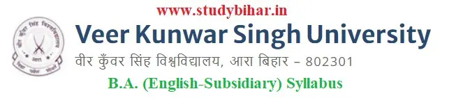 Download B.A. (English-Subsidiary) Syllabus of VKSU, Ara-Bihar