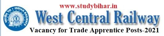 Apply for Trade Apprentice Vacancy in WCR, Last Date- 30/03/2021