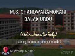 M.S. CHANDWARAMOKARI BALAK URDU
