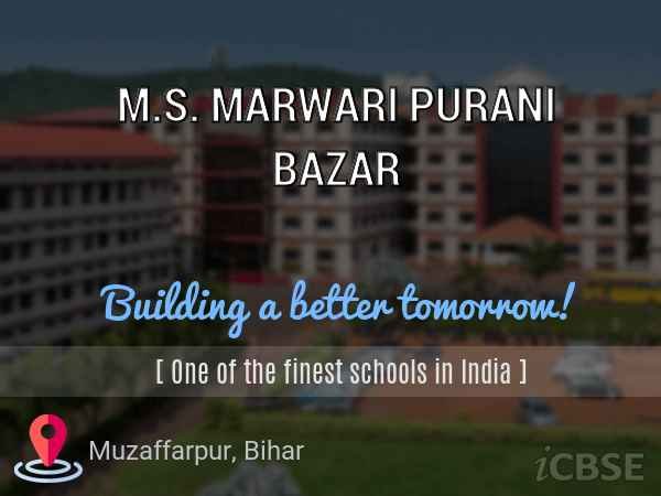 M.S. MARWARI PURANI BAZAR