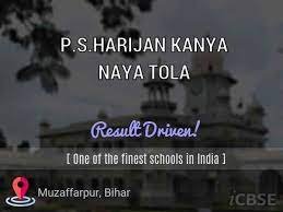P.S.HARIJAN KANYA NAYA TOLA UDISE CODE : 10140811901 NAYA TOLAMUZAFFARPUR