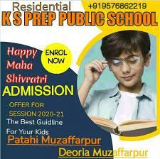 RESIDENTIAL K. S. PREP./PUBLIC SCHOOL UDISE CODE: 10140802818 MUZAFFARPUR