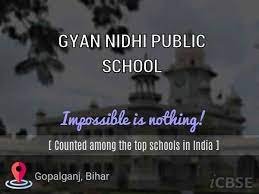 GYAN NILAY PUBLIC SCHOOL UDISE CODE : 10140803614 MUZAFFARPUR