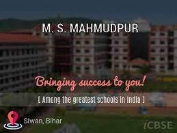 M.S.MAHMUDPUR UDISE CODE 10 14 09 11 301 JHAPAHAN MUZAFFARPUR