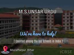 M.S.UNSAR URDU