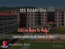 MS BOARI DIH UDISE CODE 10 14 12 00 901 MUZAFFARPUR