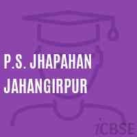 P.S. JHAPAHAN JAHANGIRPUR UDISE CODE 10 14 09 00 113 MUZAFFARPUR
