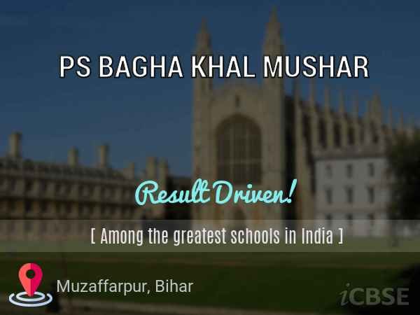 PS BAGHA KHAL MUSHAR