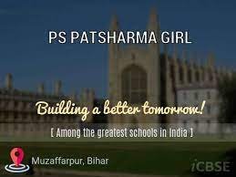 PS PATSHARMA GIRL UDISE CODE 10 14 12 00 302 MUZAFFARPUR
