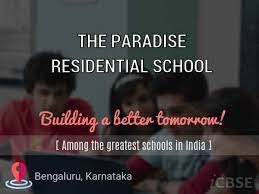 RESIDENTIAL PARADISE SCHOOL, JAGARNATHPUR UDISE CODE 10 14 09 01 002 MUZAFFARPUR