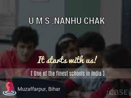 U M S .NANHU CHAK UDISE CODE : 10140810701 MUZAFFARPUR