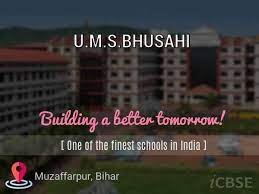 U.M.S.BHUSAHI UDISE CODE 10 14 09 08 001 MUZAFFARPUR