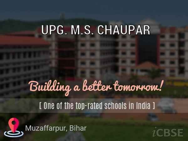 UPG. M.S. CHAUPAR