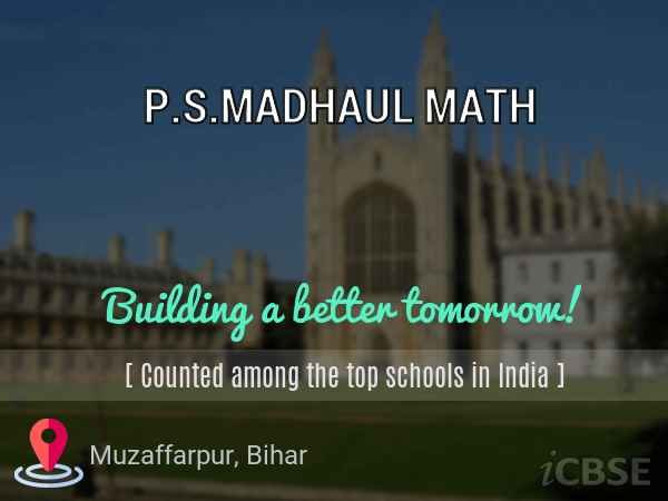 P.S.MADHAUL MATH