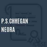 P.S.CHHEGAN NEORA UDISE