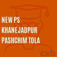 NEW PS KHANEJADPUR PASHCHIM TOLA UDISE CODE 10 14 07 07 301 MUZAFFARPUR