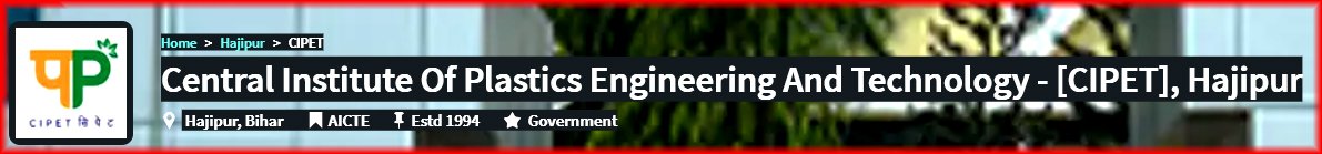 Central Institute of Plastics Engg & Tech
