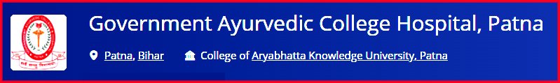 Govt Ayurvedic College & Hospital