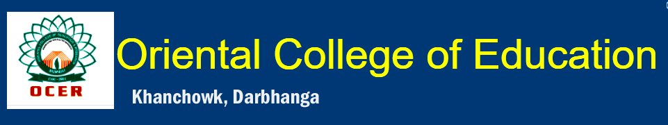 Oriental College of Education, Darbhanga