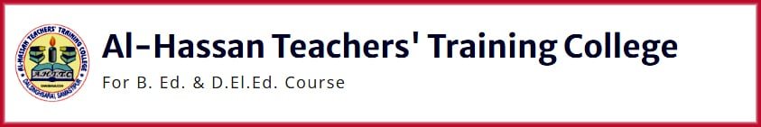 Al Hasan Teachers' Training College, Samastipur