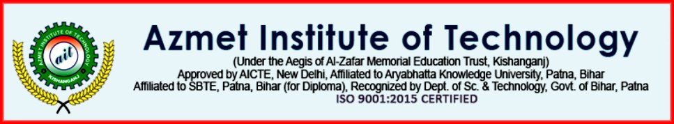 Azmet Institute Of Technology, Kishanganj