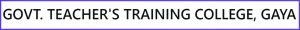 Government T. Training College, Zila School, Gaya